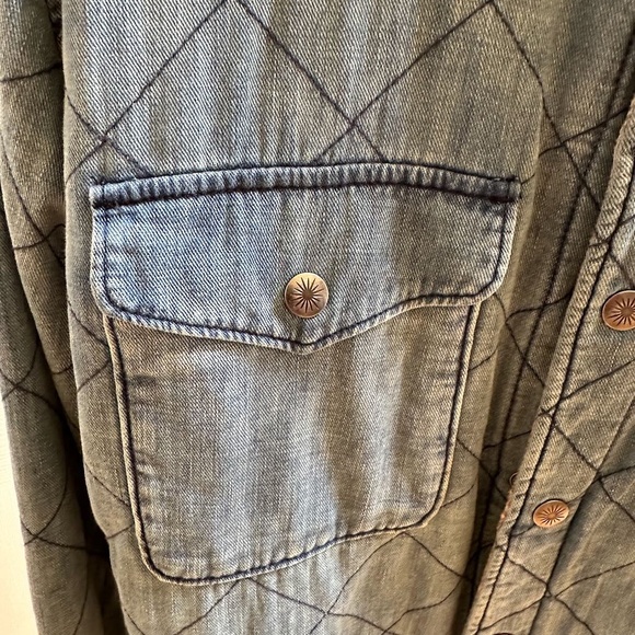 Faherty Men’s Bondi Reversible Jacket Doug Good Feather Size Large - Picture 7 of 13